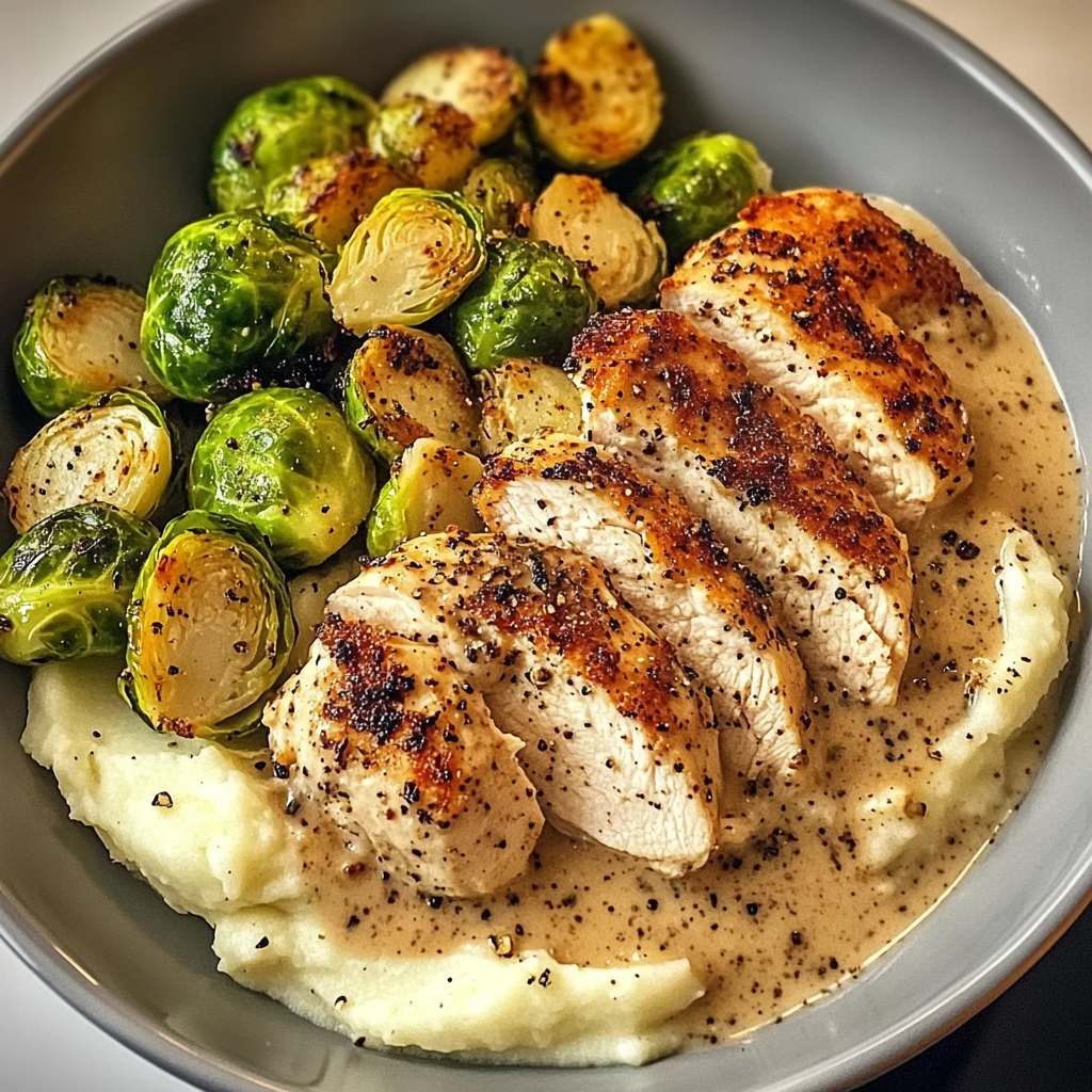 Creamy Black Pepper Chicken Bowl: 30 Minutes to Delicious