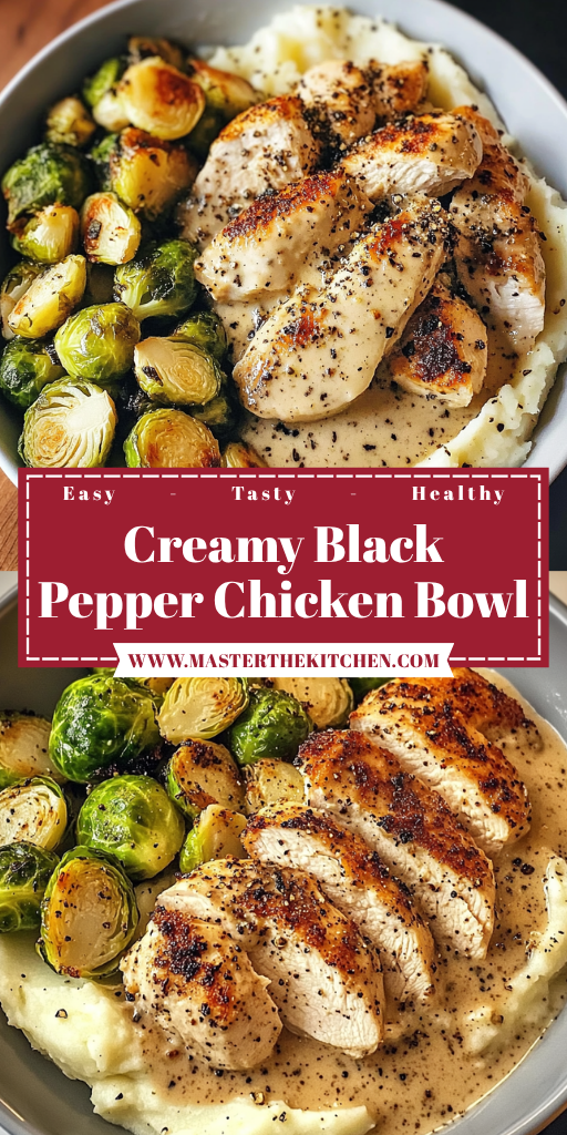Creamy Black Pepper Chicken Bowl: 30 Minutes to Delicious