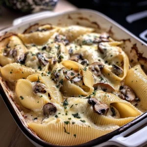 Creamy Garlic Mushroom Stuffed Shells 30 Minutes Ultimate Delicious