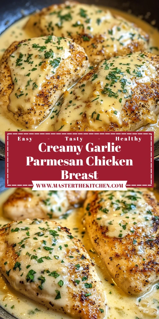 Creamy Garlic Parmesan Chicken Breast 30 Minutes Supreme Delicious