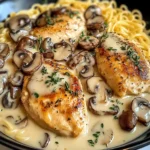 Creamy Mushroom Asiago Chicken 30 Minutes Ultimate Delicious