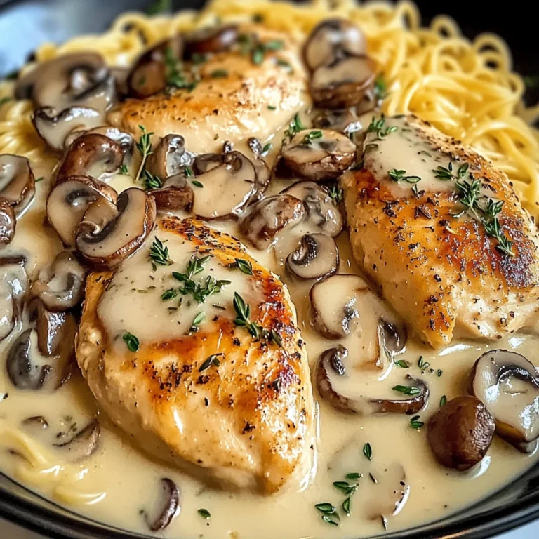Creamy Mushroom Asiago Chicken 30 Minutes Ultimate Delicious
