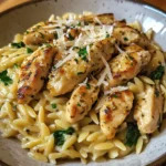 Creamy Orzo with Chicken 30 Minutes Easy Delicious