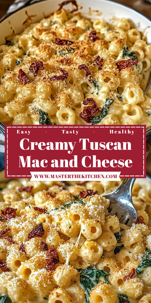 Creamy Tuscan Mac and Cheese 30 Minutes Ultimate Delicious