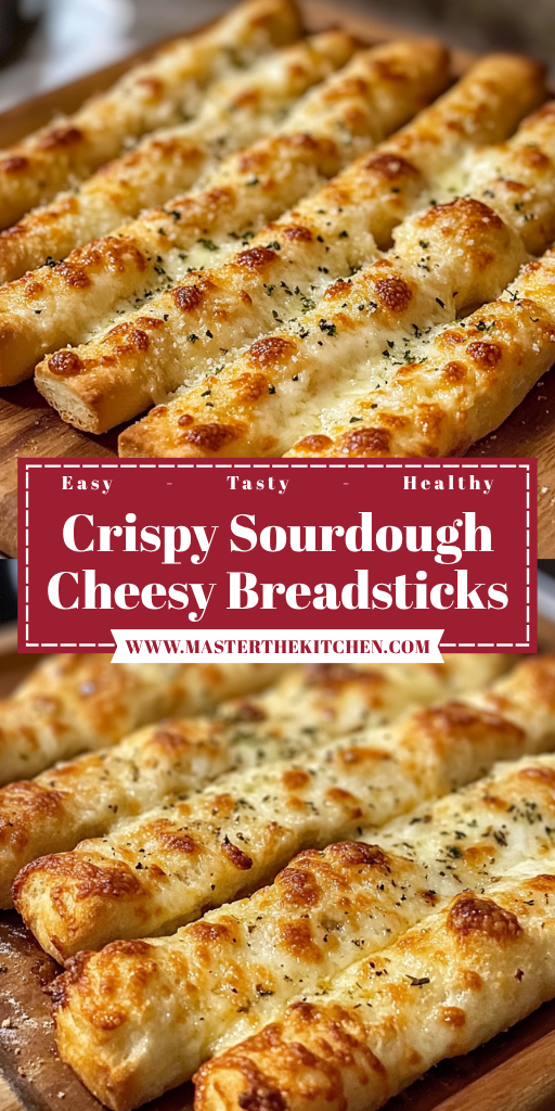 Crispy Sourdough Cheesy Breadsticks 12 Minutes Easy Delicious