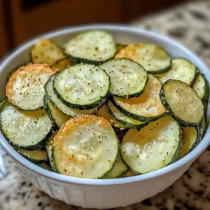 Crunchy Ranch Cucumber Chips 4 Servings Easy Delicious