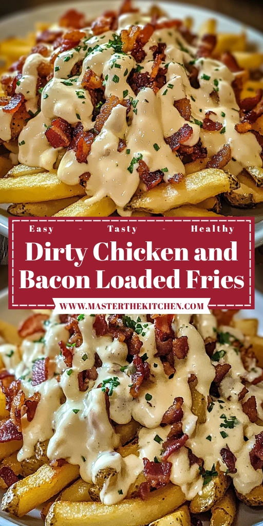 Dirty Chicken and Bacon Loaded Fries: 5 Steps to Amazing