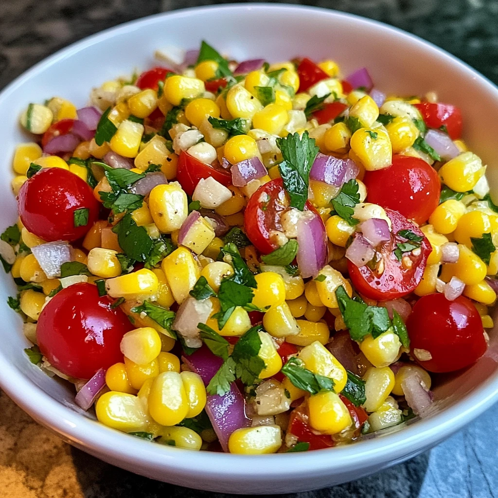 Easy Corn Salad 6 Ingredients Awesome Delicious