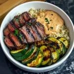 Grilled Steak Bowl with Sauce in 6 Easy Steps Delicious