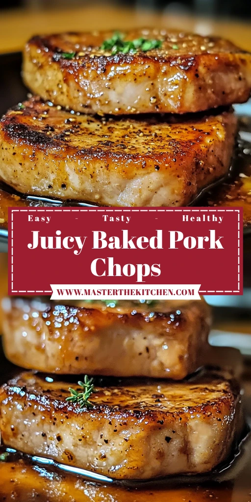 Juicy Baked Pork Chops 20 Minutes Easy Delicious