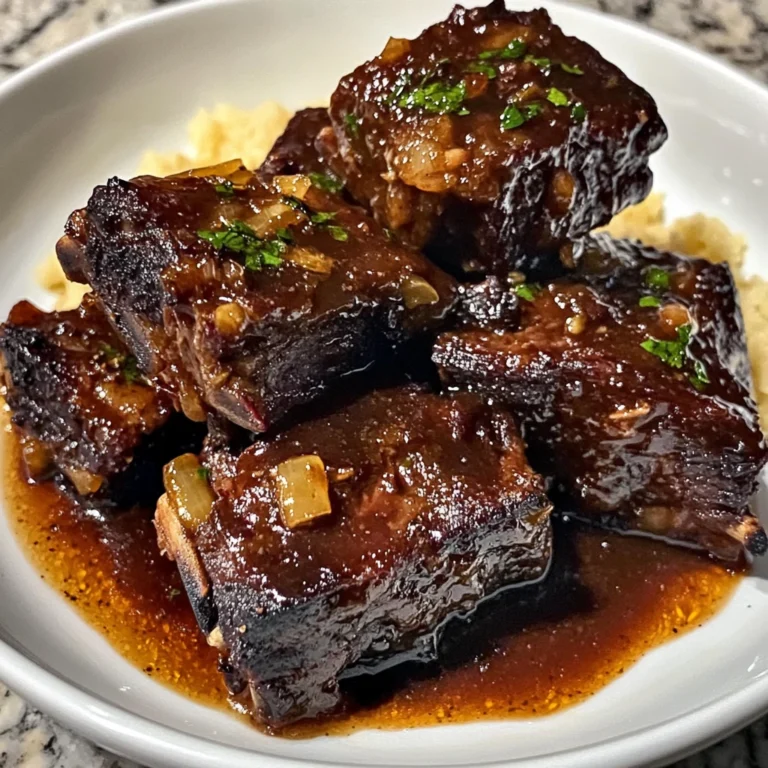 Maple Bourbon Glazed Short Ribs 3 Steps Ultimate Delicious