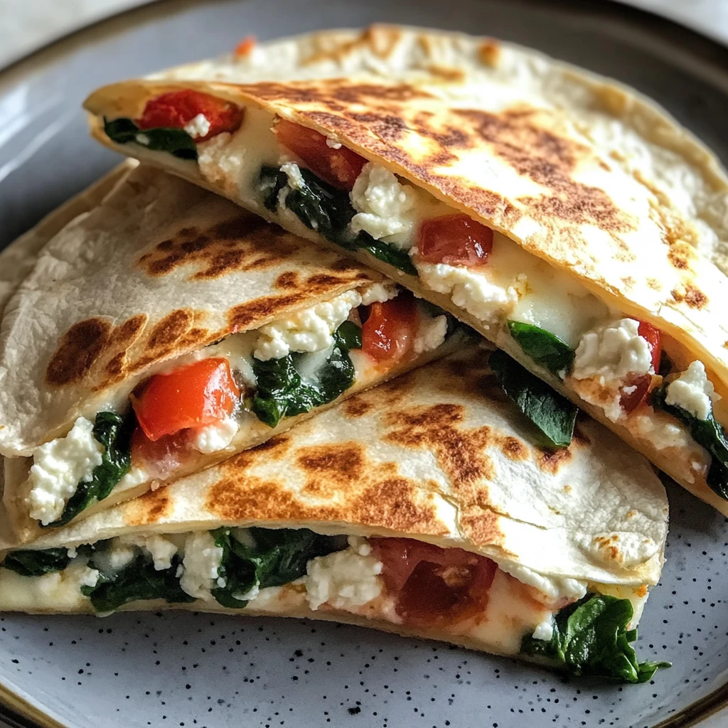 Mediterranean Quesadilla 3 Ingredients Awesome Delicious
