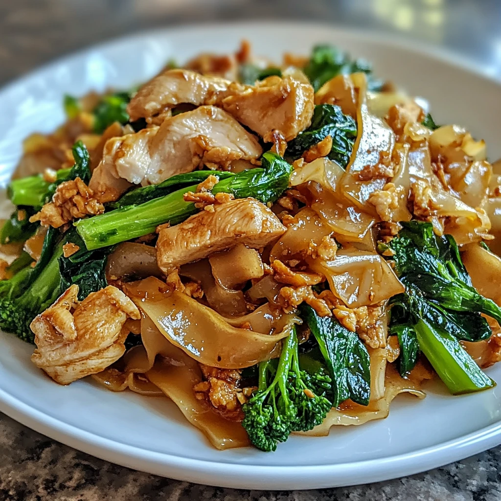 Pad See Ew 4 Ingredients Easy Delicious
