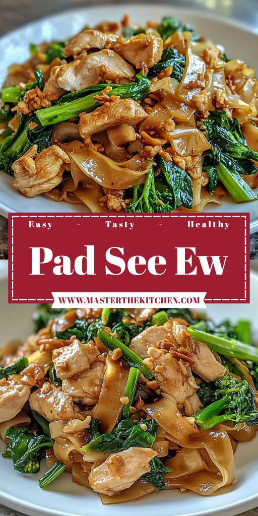 Pad See Ew 4 Ingredients Easy Delicious