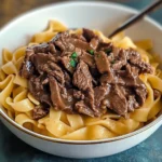 Slow Cooker Beef and Noodles: 8 Ingredients for Easy Delicious