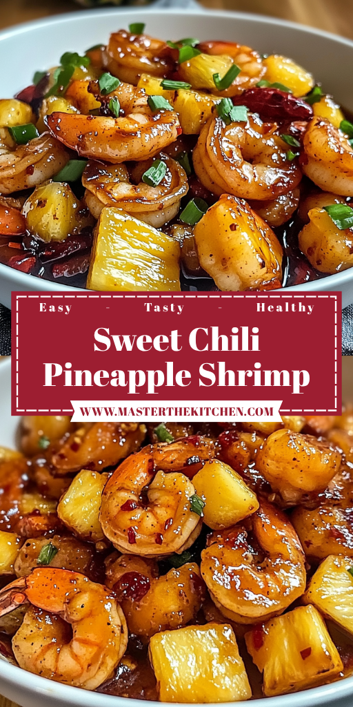 Sweet Chili Pineapple Shrimp 4 Servings Easy Delicious