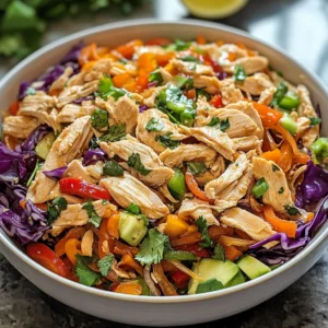 Thai Chicken Salad 4 Servings Ultimate Delicious