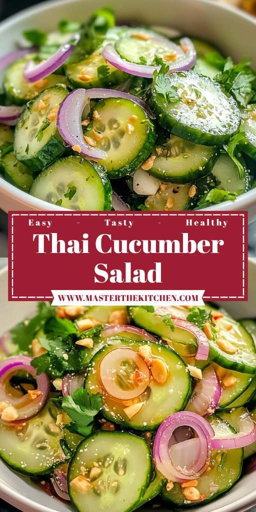 Thai Cucumber Salad 5 Steps Easy Delicious
