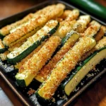 Zesty Baked Zucchini Sticks 18 Minutes Easy Delicious