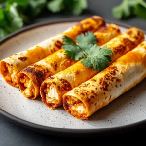 Air Fryer Crispy Sweet Chili Chicken Taquitos 30 Minutes Easy Delicious