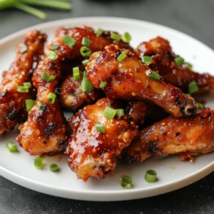 Air Fryer Crispy Sweet Chili Chicken Wings 30 Minutes Amazing