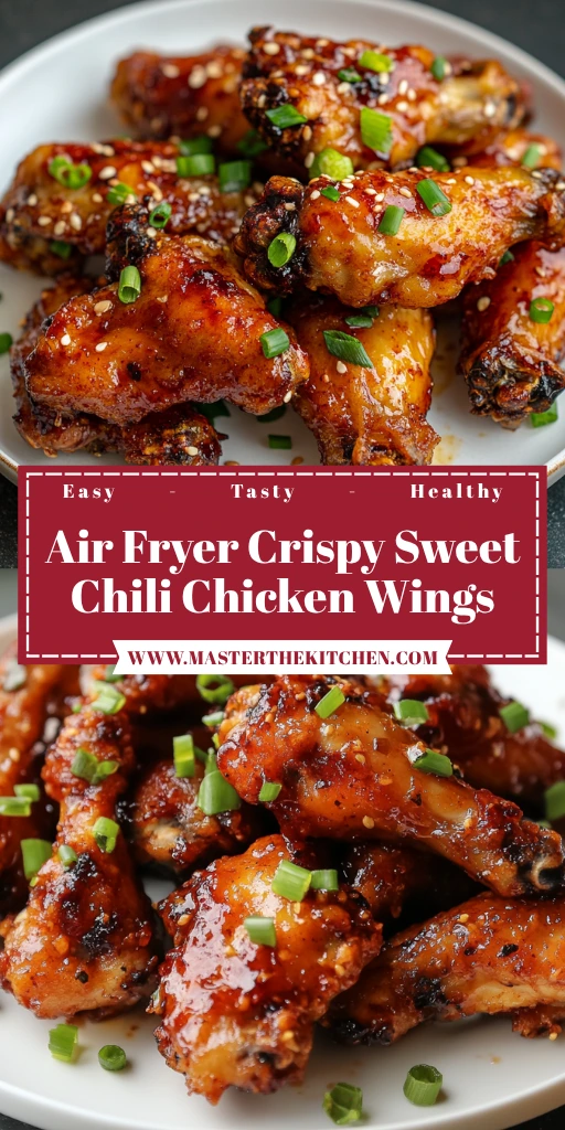 Air Fryer Crispy Sweet Chili Chicken Wings 30 Minutes Amazing