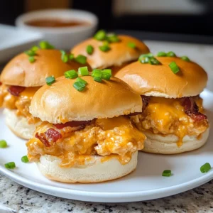 Air Fryer Loaded Crack Chicken Sliders 5 Steps Ultimate Delicious