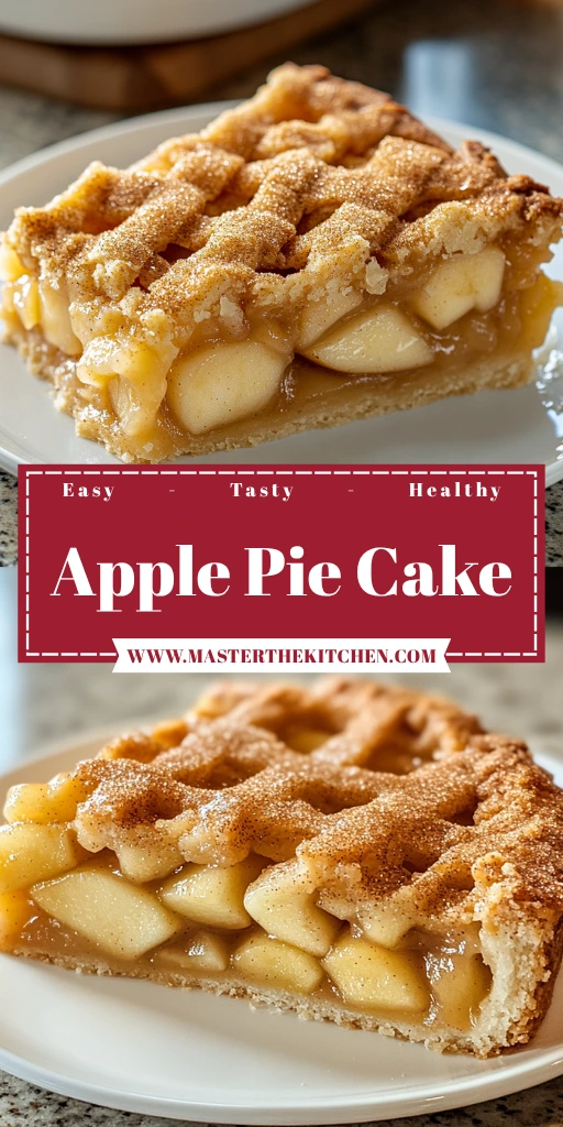 Apple Pie Cake 5 Steps Perfect Delicious
