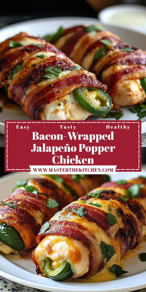 Bacon-Wrapped Jalapeño Popper Chicken 30 Minutes Ultimate Delicious