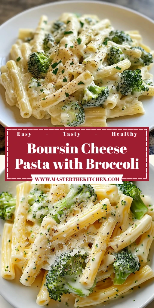 Boursin Cheese Pasta with Broccoli: 5 Steps to Amazing