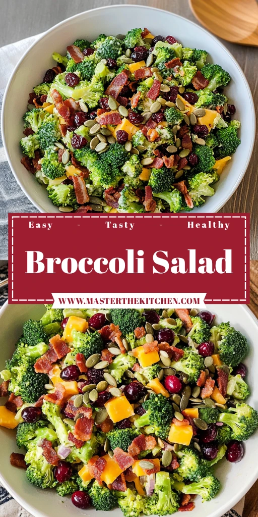 Broccoli Salad 5 Steps Ultimate Delicious