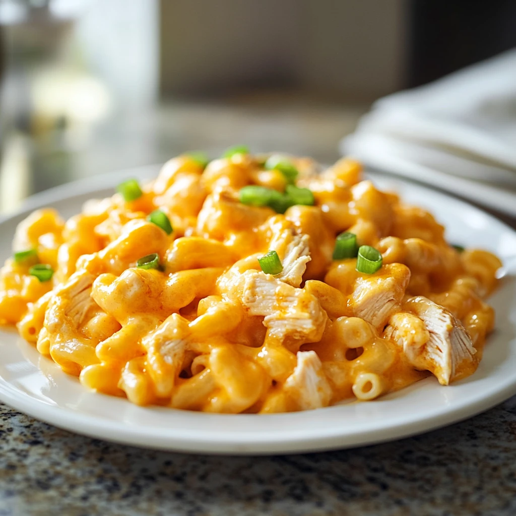 Cheesy Buffalo Chicken Mac and Cheese 4 Servings Ultimate Delicious