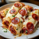 Cheesy Pepperoni Pizza Roll-Ups 12 Steps Ultimate Delicious
