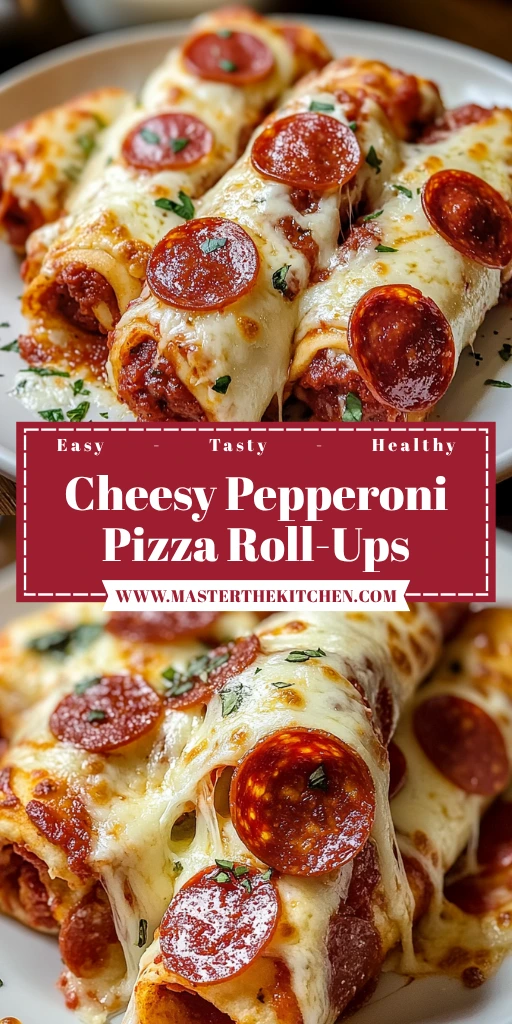 Cheesy Pepperoni Pizza Roll-Ups 12 Steps Ultimate Delicious
