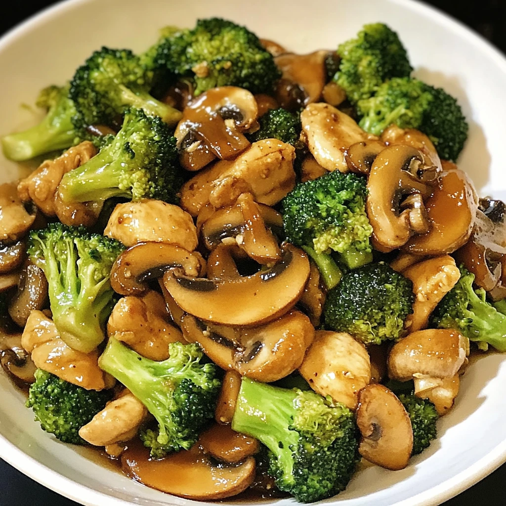 Chicken Broccoli Mushroom Stir Fry 30 Minutes Easy Delicious
