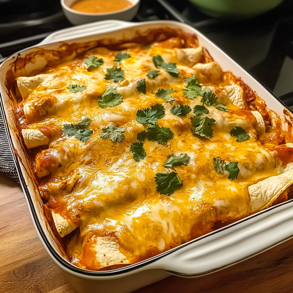 Chicken Enchilada Casserole 30 Minutes Easy Delicious