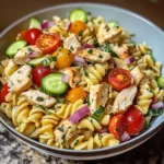 Chicken Pasta Salad 6 Ingredients Easy Delicious