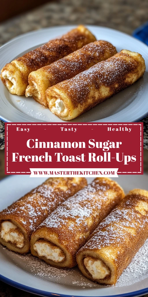 Cinnamon Sugar French Toast Roll-Ups 8 Ingredients Ultimate Delicious