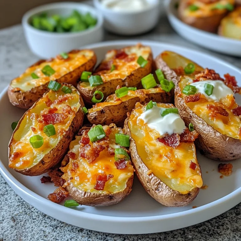 Crispy Air Fryer Loaded Potato Skins 5 Steps Ultimate Delicious