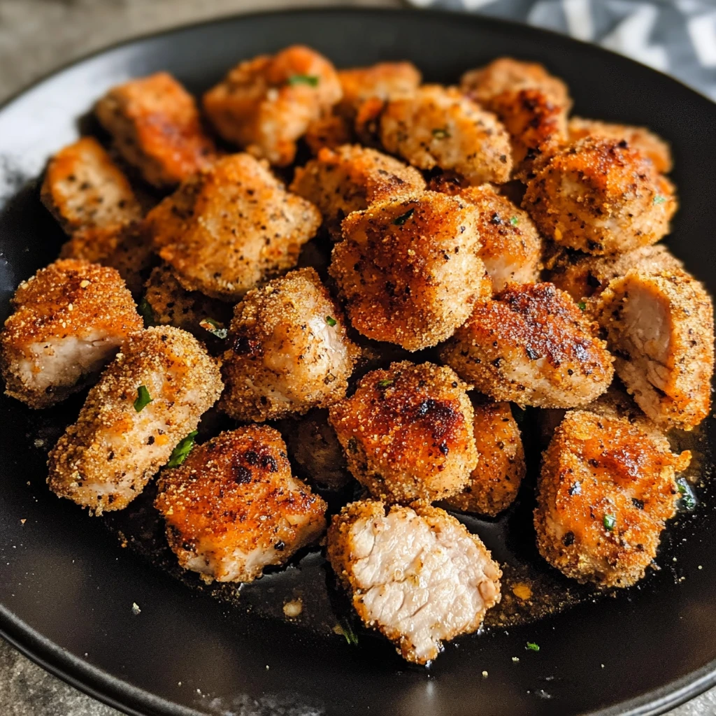 Crispy Pork Bites 4 Ingredients Easy Delicious