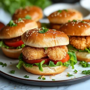 Crunchy Air Fryer Garlic Butter Chicken Sliders 30 Minutes Amazing