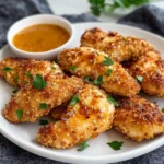 Crunchy Air Fryer Honey Mustard Chicken Tenders 10 Minutes Awesome Delicious