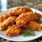 Crunchy Air Fryer Nashville Hot Chicken Tenders 30 Minutes Amazing