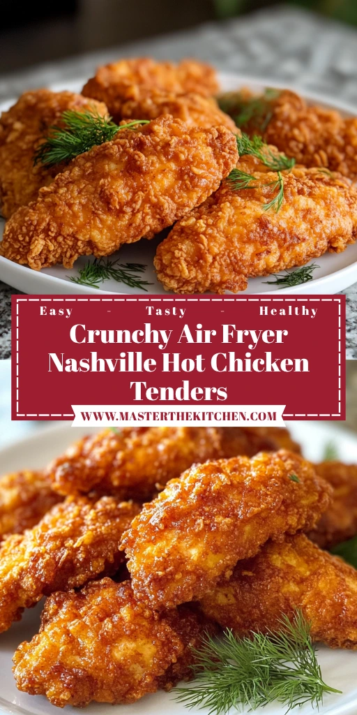 Crunchy Air Fryer Nashville Hot Chicken Tenders 30 Minutes Amazing