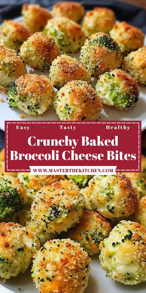 Crunchy Baked Broccoli Cheese Bites 20 Minutes Easy Delicious