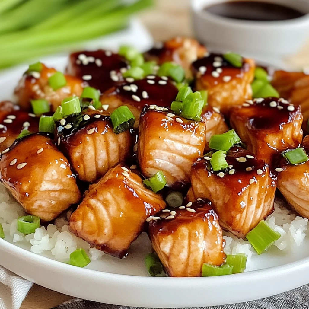 Deliciously Crispy Honey Garlic Salmon Bites30 Minutes Amazing