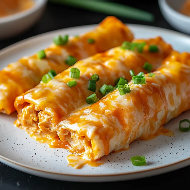 Easy Cheesy Buffalo Chicken Roll-Ups 30 Minutes Amazing