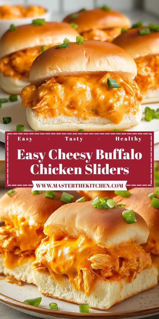 Easy Cheesy Buffalo Chicken Sliders 30 Minutes Amazing