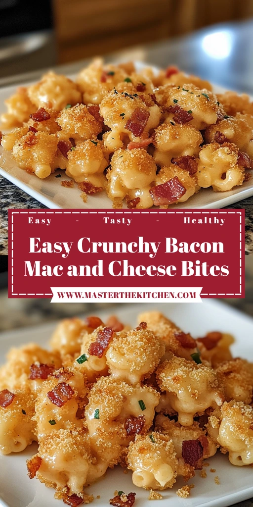Easy Crunchy Bacon Mac and Cheese Bites 15 Minutes Amazing