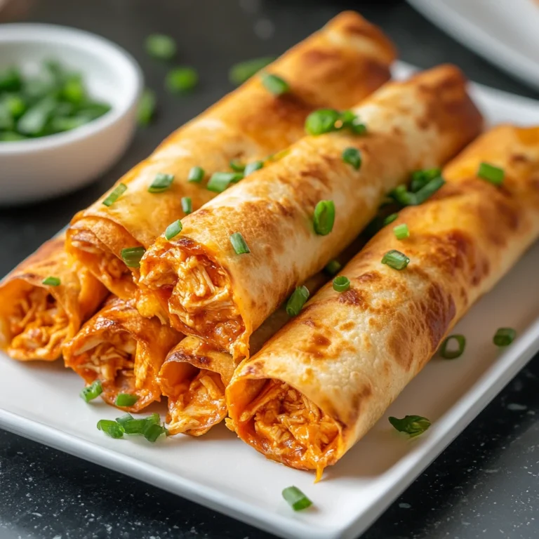 Easy Crunchy Buffalo Chicken Taquitos 20 Minutes Ultimate Delicious